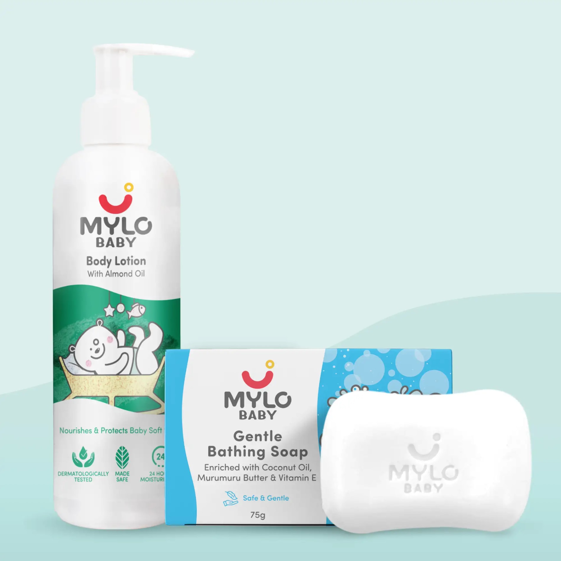 Baby Lotion (100 ml) + Baby Soap (75 gm)