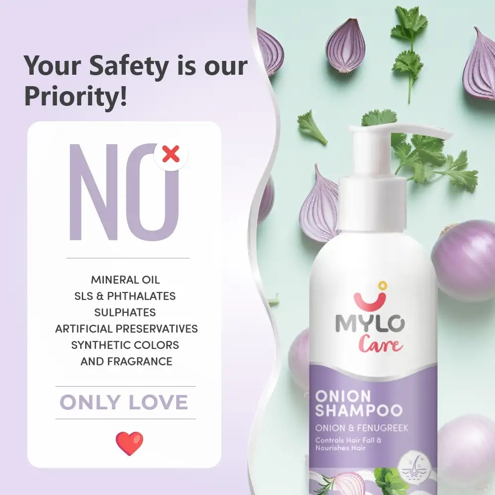 Pre & Post Pregnancy Hairfall Shampoo with Onion - 200 ml