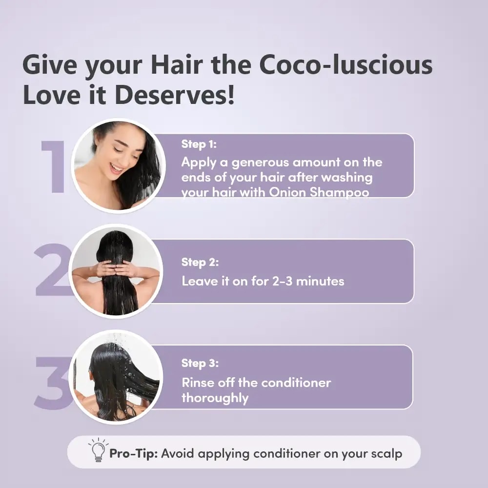 Pre & Post Pregnancy Hairfall Conditioner with Onion - 200 ml