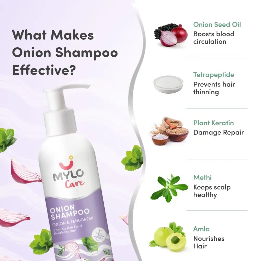 Pre & Post Pregnancy Hairfall Shampoo & Conditioner with Onion - 200 ml each