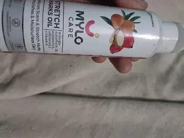 Stretch Marks Oil With Sea Buckthorn, Rosehip, Argan & Coconut Oil | Scars & Stretch Mark Lightening | Natural Skin Care Solution for Pregnant Women - 100ml