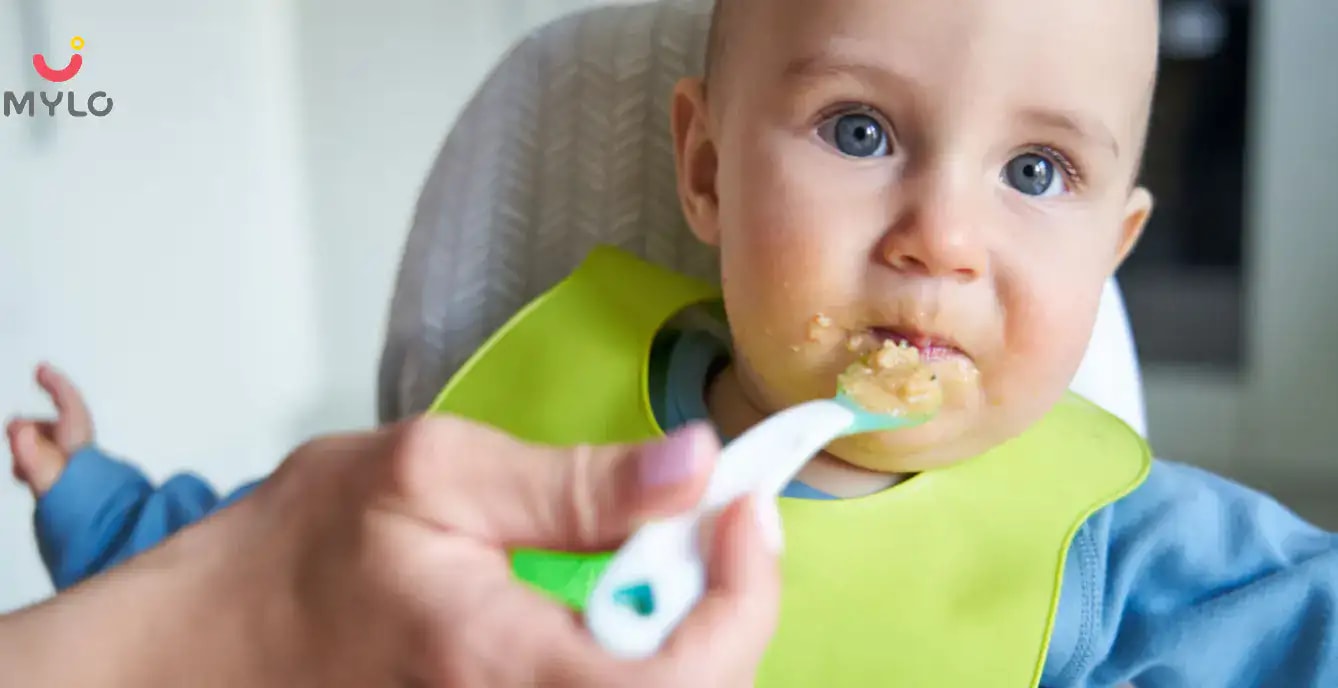 8-Month-Old Baby Food Chart/Meal Plan Week 3 