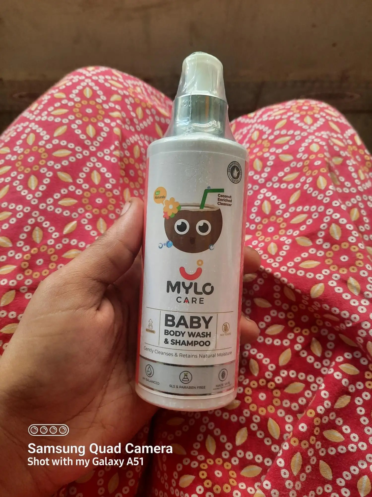 Baby Shampoo and Body Wash | Gentle Cleansing Head-to-Toe | Tear Free Formulation | Retains Natural Moisture | Dermatologically Tested | Made Safe Certified- 200 ml - Pack of 2