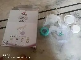 Manual Breast Pump For Feeding Mothers | Anti Colic & BPA Free | Compact & Lightweight | Easy to hold | Easy to Clean | With Bottle (150 ml)