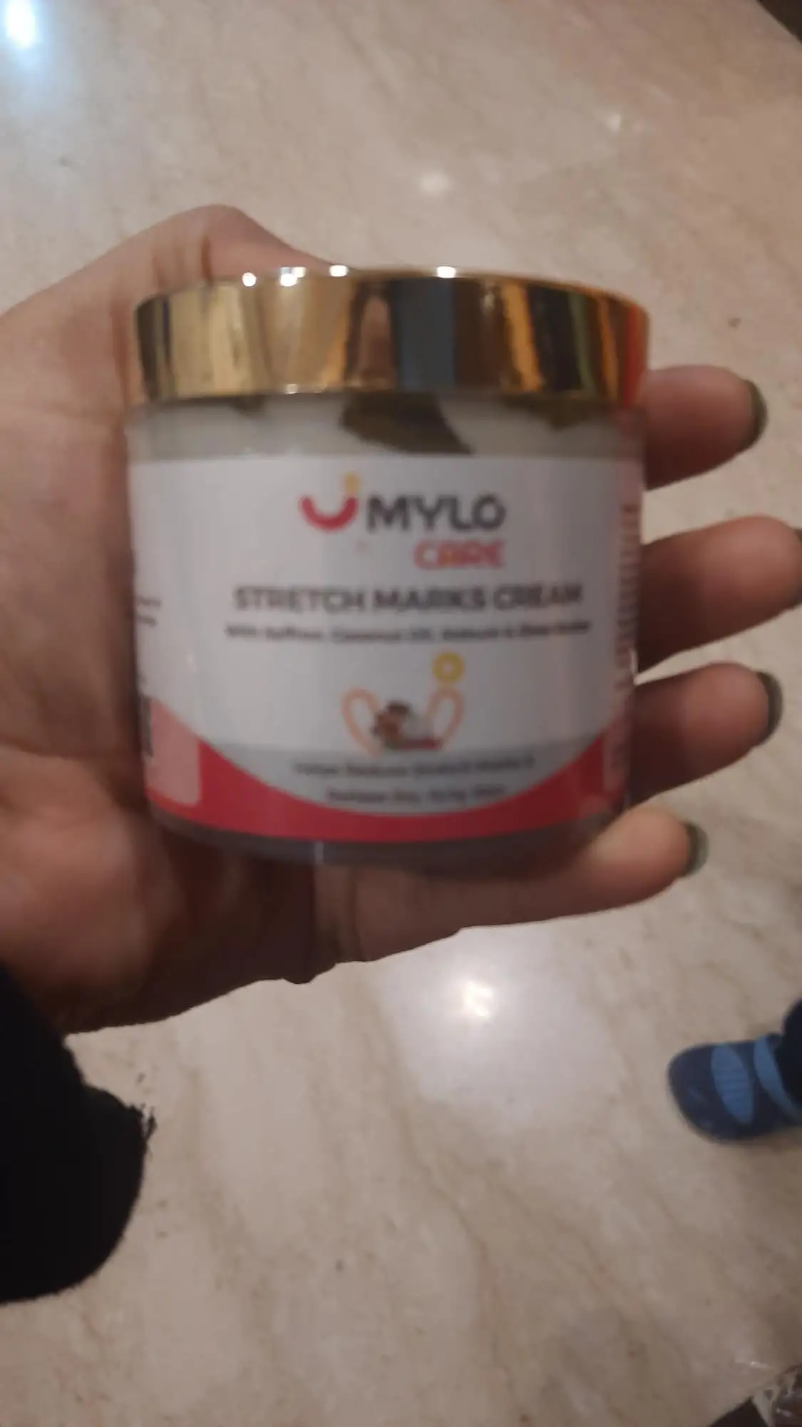 Stretch Marks Cream for Women - Clinically Proven | Removes Stretch Marks | Made Safe Certified | Safe During Pregnancy & Breastfeeding (100gm)