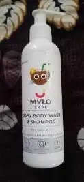 Baby Shampoo and Body Wash | Gentle Cleansing Head-to-Toe | Tear Free Formulation | Retains Natural Moisture | Dermatologically Tested | Made Safe Certified- 200 ml - Pack of 2