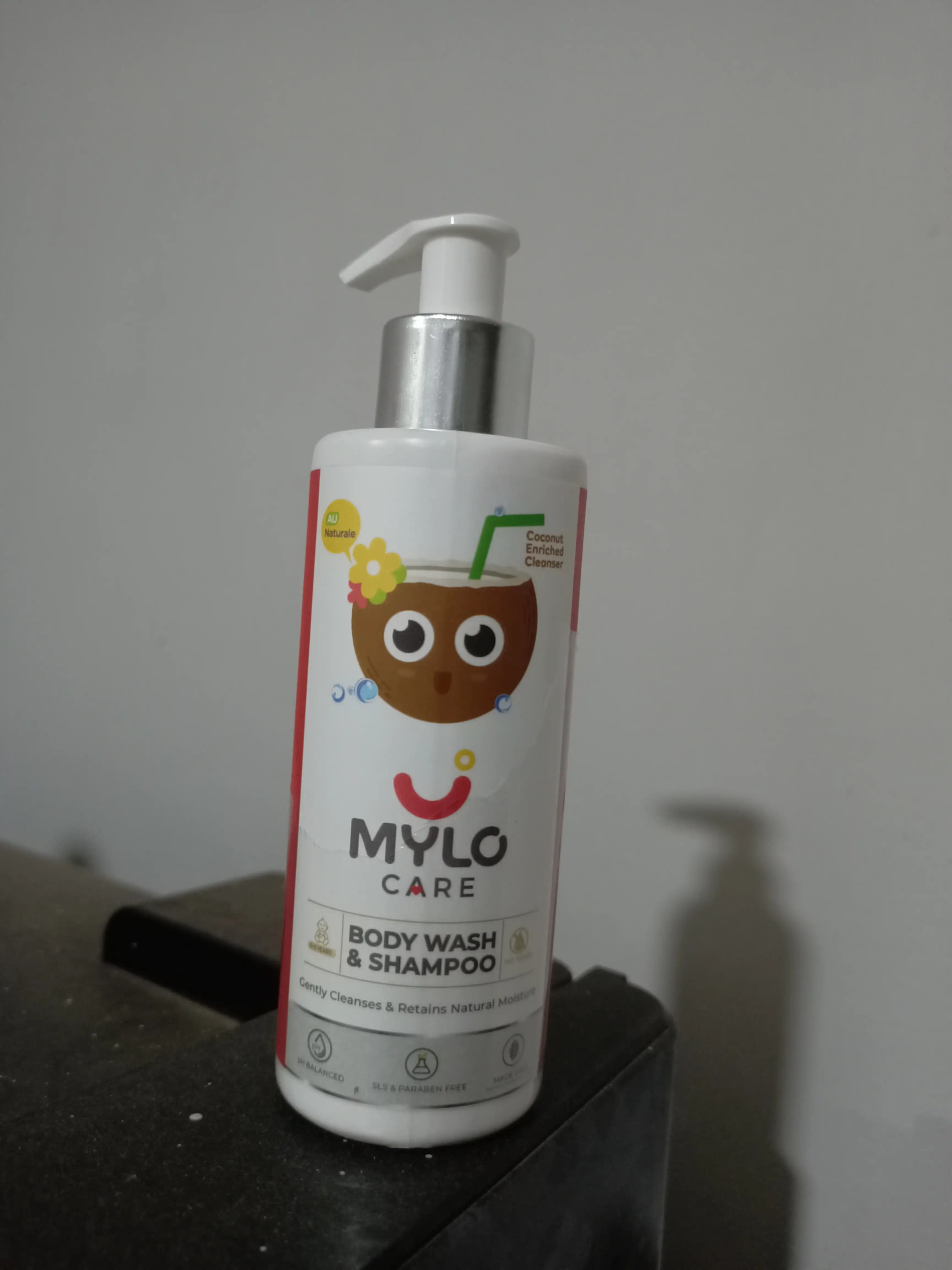 Baby Shampoo and Body Wash | Gentle Cleansing Head-to-Toe | Tear Free Formulation | Retains Natural Moisture | Dermatologically Tested | Made Safe Certified- 200 ml - Pack of 2