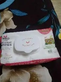 Gentle Baby Wipes With Lid - Organic Coconut Oil, Neem, Aloe Vera and Vitamin E | 98% Pure Water | Dermatologically Tested (Pack of 3) - 72 Wipes Per Pack