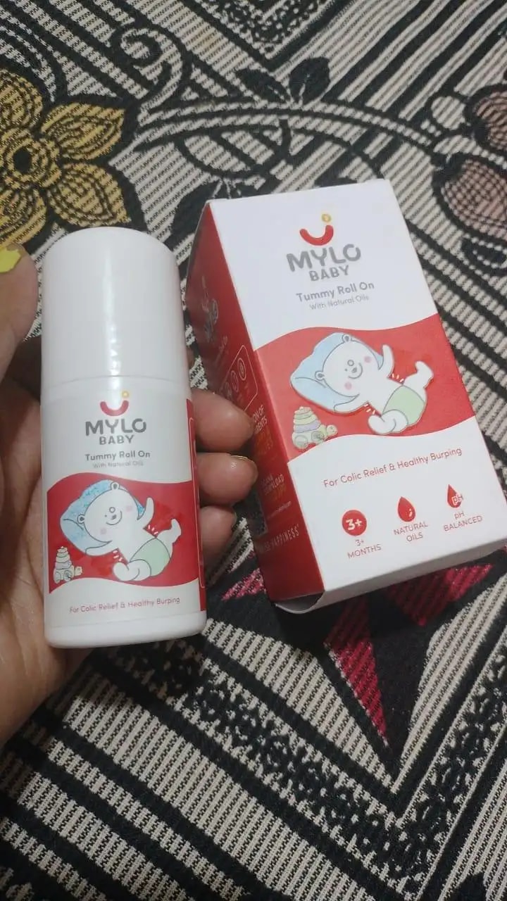 Tummy Roll On For Baby | Made Safe Australia Certified | Relieves Gas & Colic | Promotes Healthy Burping | Reduces Acid Reflux | 40 ml