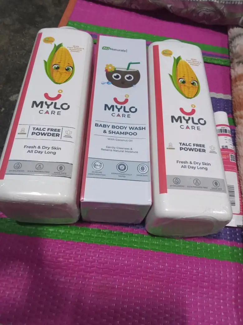 Baby Shampoo and Body Wash | Gentle Cleansing Head-to-Toe | Tear Free Formulation | Retains Natural Moisture | Dermatologically Tested | Made Safe Certified- 200 ml - Pack of 2