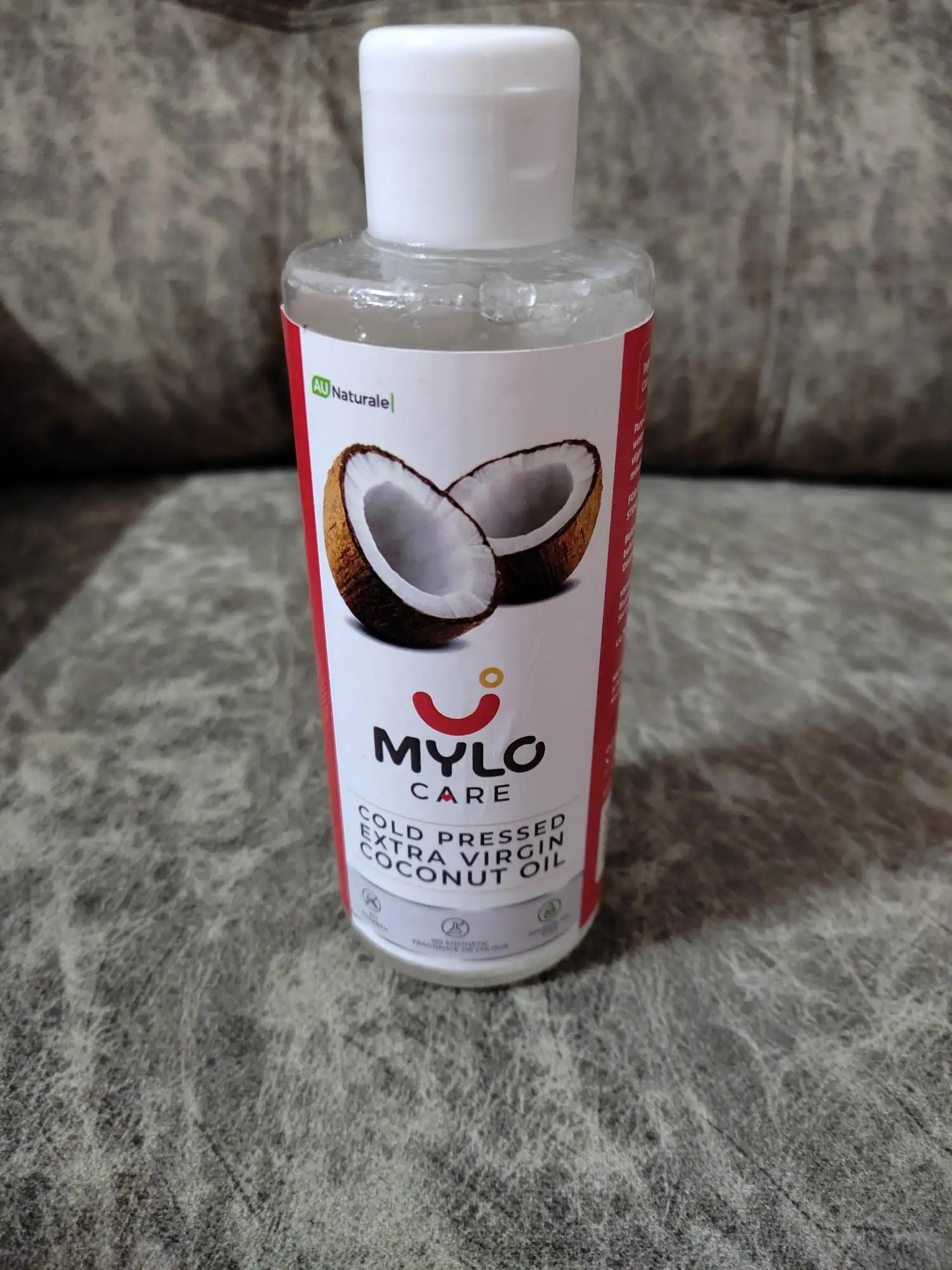 Cold Pressed Extra Virgin Coconut Oil for Skin & Hair - Nourishes Skin Deeply | Reduces Dandruff | Strengthens Hair | Soothes Baby's Rashes - 200 ml