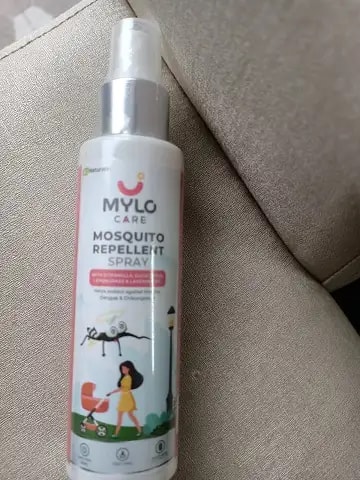Baby Mosquito Spray | 100% Natural Ingredients | Protects Against Dengue, Malaria, Chikungunya | 100 ml - Pack of 2