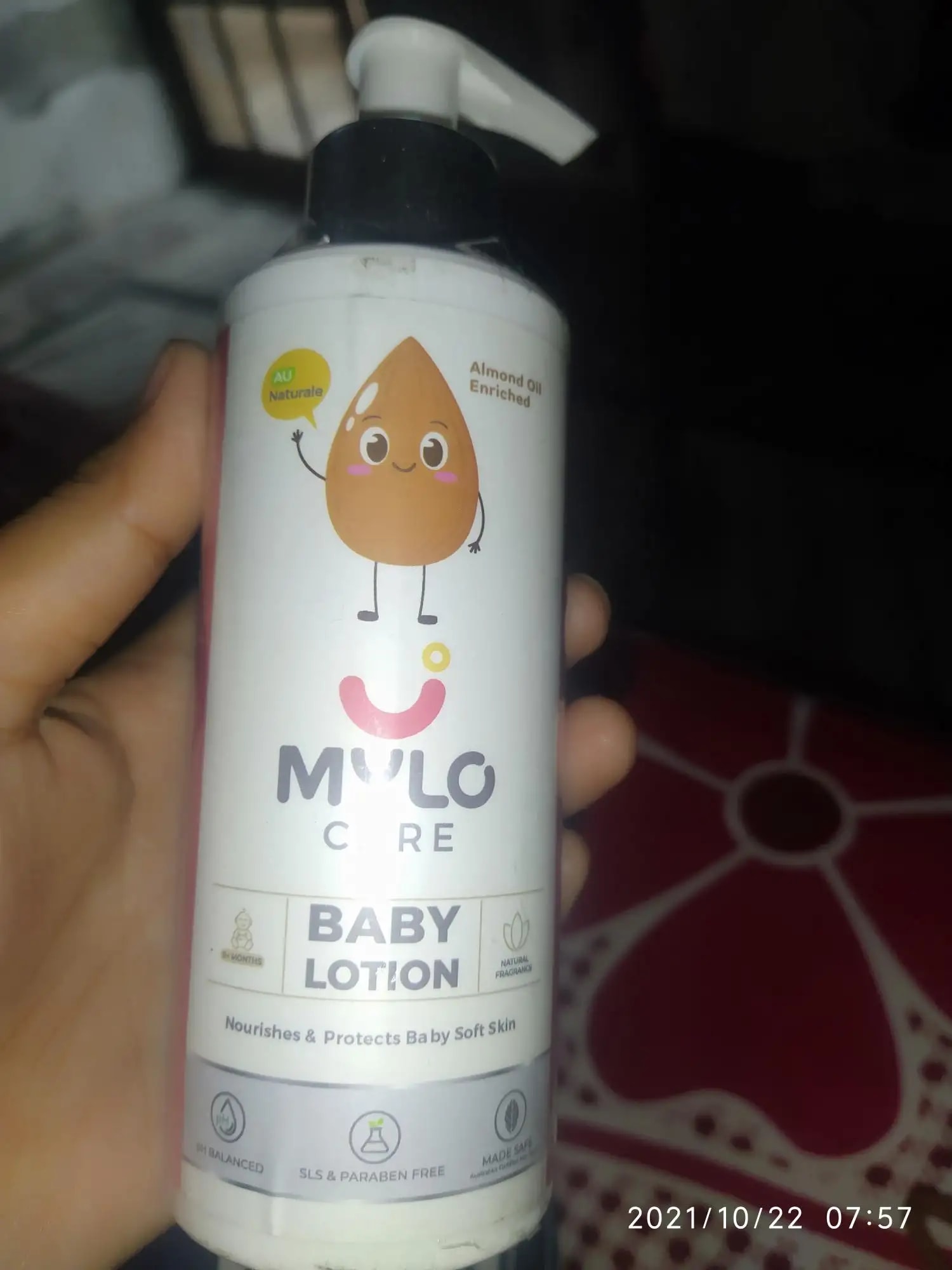 Baby Lotion for Kids | Made Safe Certified | Dermatologically Tested | Long Lasting 24 Hours Moisturisation | Soothes Dryness - 200 ml