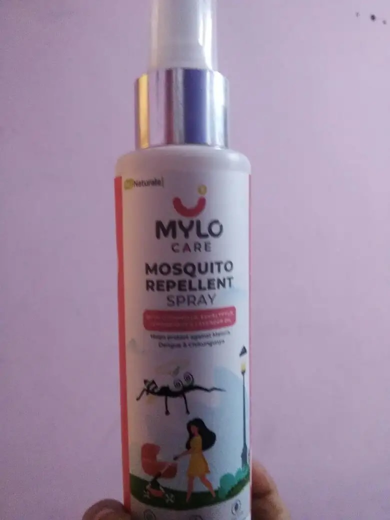 Baby Mosquito Spray | 100% Natural Ingredients | Protects Against Dengue, Malaria, Chikungunya | 100 ml - Pack of 2