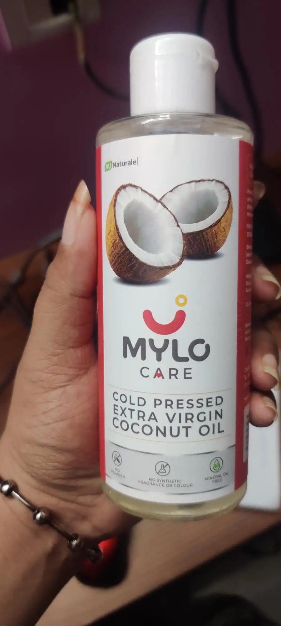 Cold Pressed Extra Virgin Coconut Oil for Skin & Hair - Nourishes Skin Deeply | Reduces Dandruff | Strengthens Hair | Soothes Baby's Rashes - 200 ml