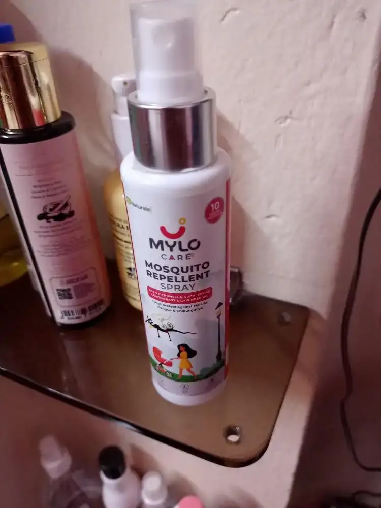 Baby Mosquito Spray | 100% Natural Ingredients | Protects Against Dengue, Malaria, Chikungunya | 100 ml - Pack of 2