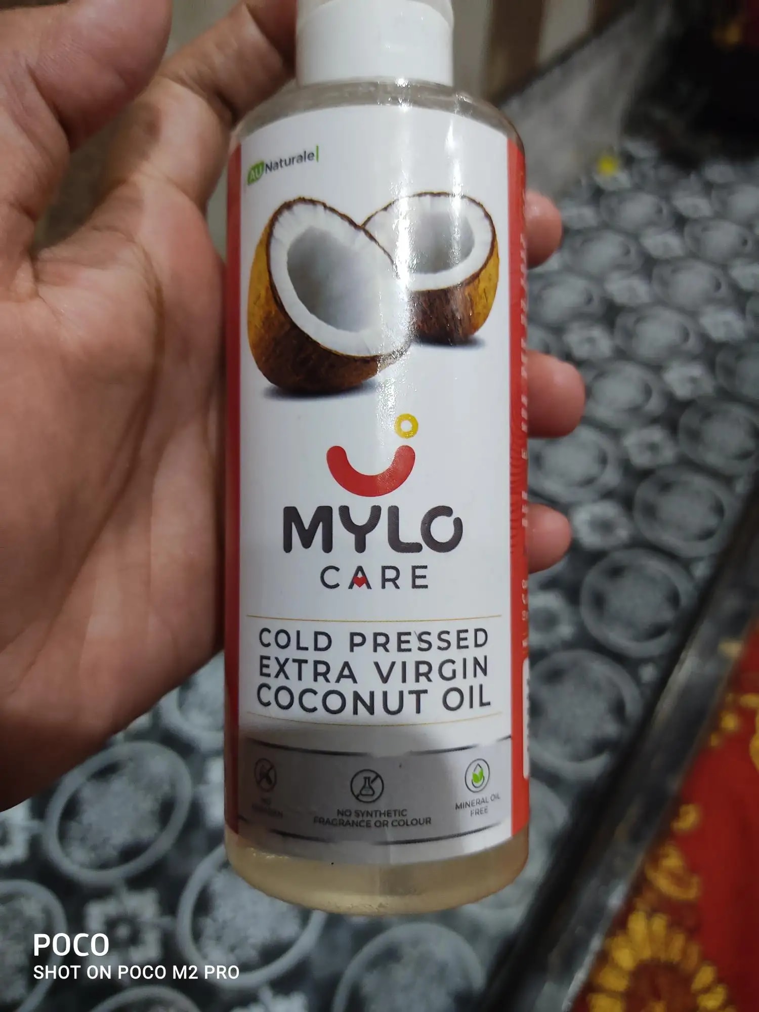 Cold Pressed Extra Virgin Coconut Oil for Skin & Hair - Nourishes Skin Deeply | Reduces Dandruff | Strengthens Hair | Soothes Baby's Rashes - 200 ml