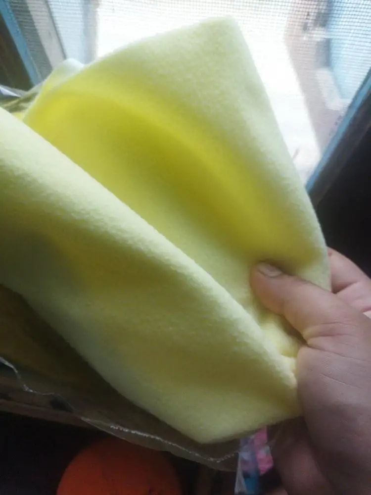 Waterproof Extra Absorbent Baby Dry Sheet & Bed Protector | Guards Against Spills, Stains & Nappy Leaks | Foldable & Portable - Yellow - M
