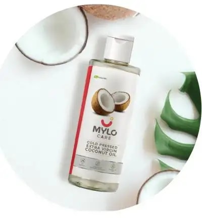 Cold Pressed Extra Virgin Coconut Oil for Skin & Hair - Nourishes Skin Deeply | Reduces Dandruff | Strengthens Hair | Soothes Baby's Rashes - 200 ml