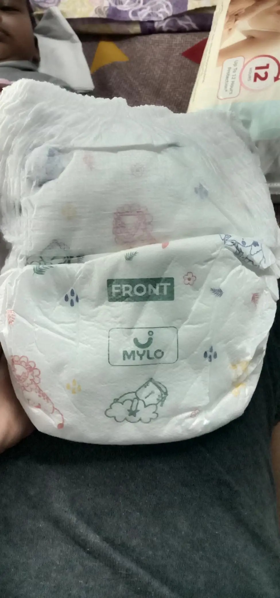 Baby Diaper Pants Small (S) Size 4-8 kgs (42 count) Leak Proof | Lightweight | Rash Free | 12 Hours Protection | ADL Technology (Pack of 1)