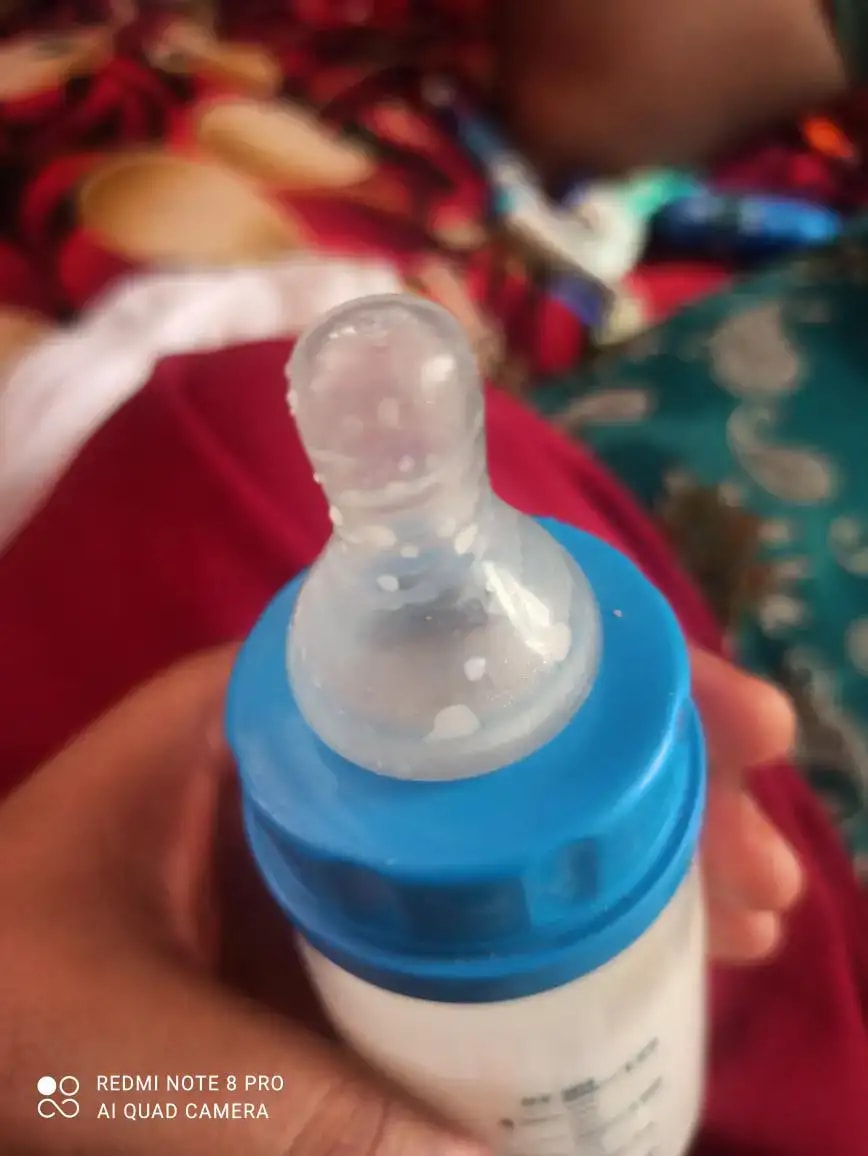 Feels Natural Anti Colic Slow (S) Flow Grooved Baby Nipple | BPA Free | Breast-Like Nipple | Food Grade Material | Wide Base for Better Latch | Can be Sterilized | Microwave Safe | Fits Most Standard Bottles - Pack of 2