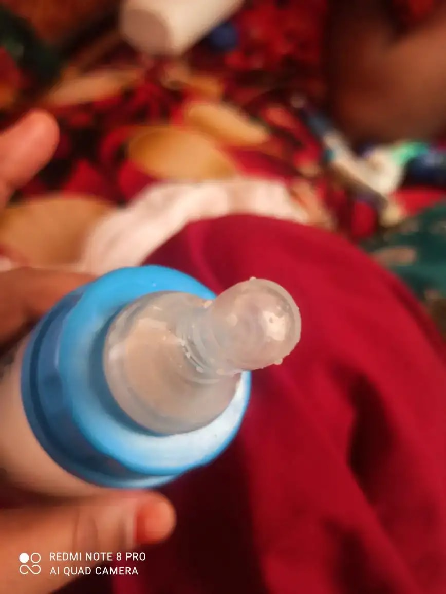 Feels Natural Anti Colic Slow (S) Flow Grooved Baby Nipple | BPA Free | Breast-Like Nipple | Food Grade Material | Wide Base for Better Latch | Can be Sterilized | Microwave Safe | Fits Most Standard Bottles - Pack of 2