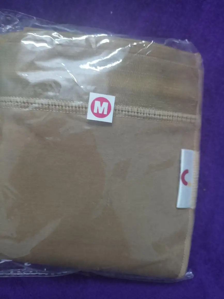 Open Toe Compression Stockings - Knee Length (M)