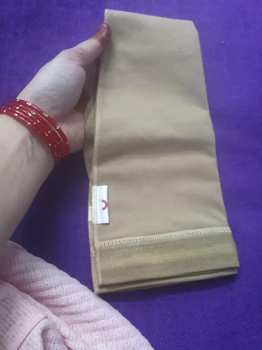 Open Toe Compression Stockings - Knee Length (M)