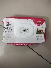 Gentle Baby Wipes With Lid - Organic Coconut Oil, Neem, Aloe Vera and Vitamin E | 98% Pure Water | Dermatologically Tested (Pack of 3) - 72 Wipes Per Pack