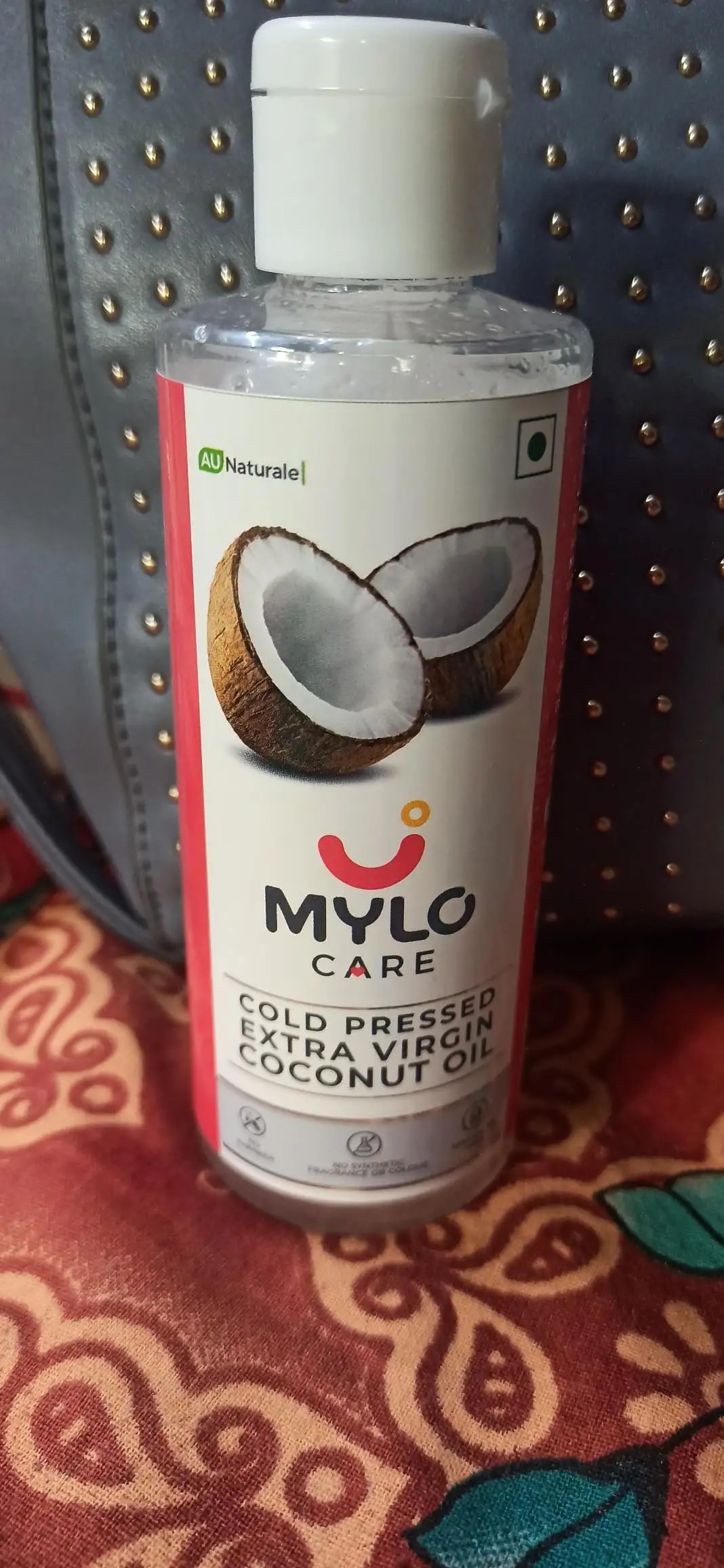Cold Pressed Extra Virgin Coconut Oil for Skin & Hair - Nourishes Skin Deeply | Reduces Dandruff | Strengthens Hair | Soothes Baby's Rashes - 200 ml