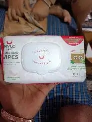 Gentle Baby Wipes With Lid - Organic Coconut Oil, Neem, Aloe Vera and Vitamin E | 98% Pure Water | Dermatologically Tested (Pack of 3) - 72 Wipes Per Pack