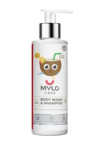 Baby Shampoo and Body Wash | Gentle Cleansing Head-to-Toe | Tear Free Formulation | Retains Natural Moisture | Dermatologically Tested | Made Safe Certified- 200 ml - Pack of 2