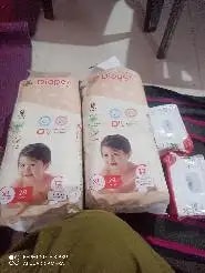 Super Saver Combo - Baby Diaper Pants Medium (M) 7-8 kgs - (76 count) Leak Proof + Extra Virgin Coconut Oil (200ml)