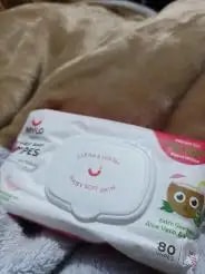 Gentle Baby Wipes With Lid - Organic Coconut Oil, Neem, Aloe Vera and Vitamin E | 98% Pure Water | Dermatologically Tested (Pack of 3) - 72 Wipes Per Pack