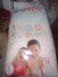 Baby Diaper Pants Small (S) Size 4-8 kgs (42 count) Leak Proof | Lightweight | Rash Free | 12 Hours Protection | ADL Technology (Pack of 1)
