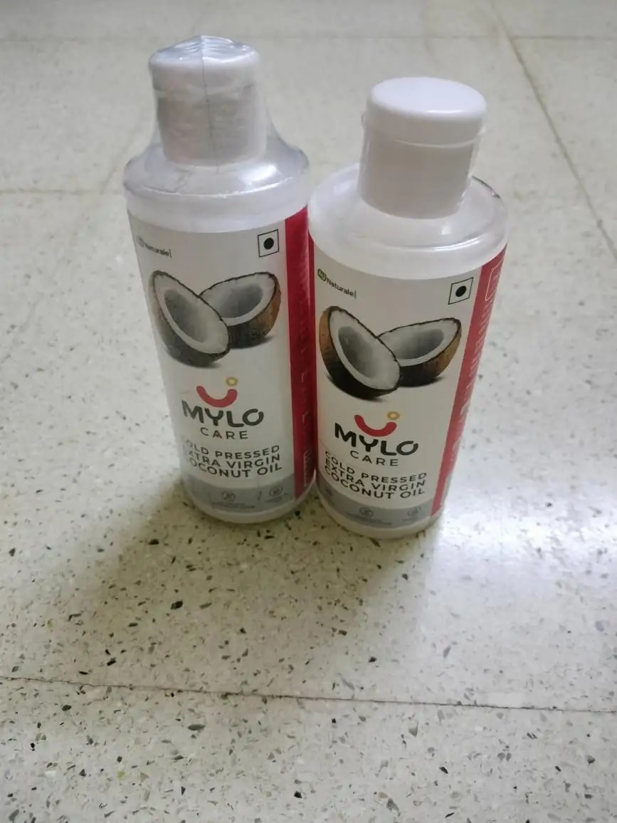 Cold Pressed Extra Virgin Coconut Oil for Skin & Hair - Nourishes Skin Deeply | Reduces Dandruff | Strengthens Hair | Soothes Baby's Rashes - 200 ml