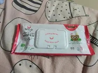 Gentle Baby Wipes With Lid - Organic Coconut Oil, Neem, Aloe Vera and Vitamin E | 98% Pure Water | Dermatologically Tested (Pack of 3) - 72 Wipes Per Pack
