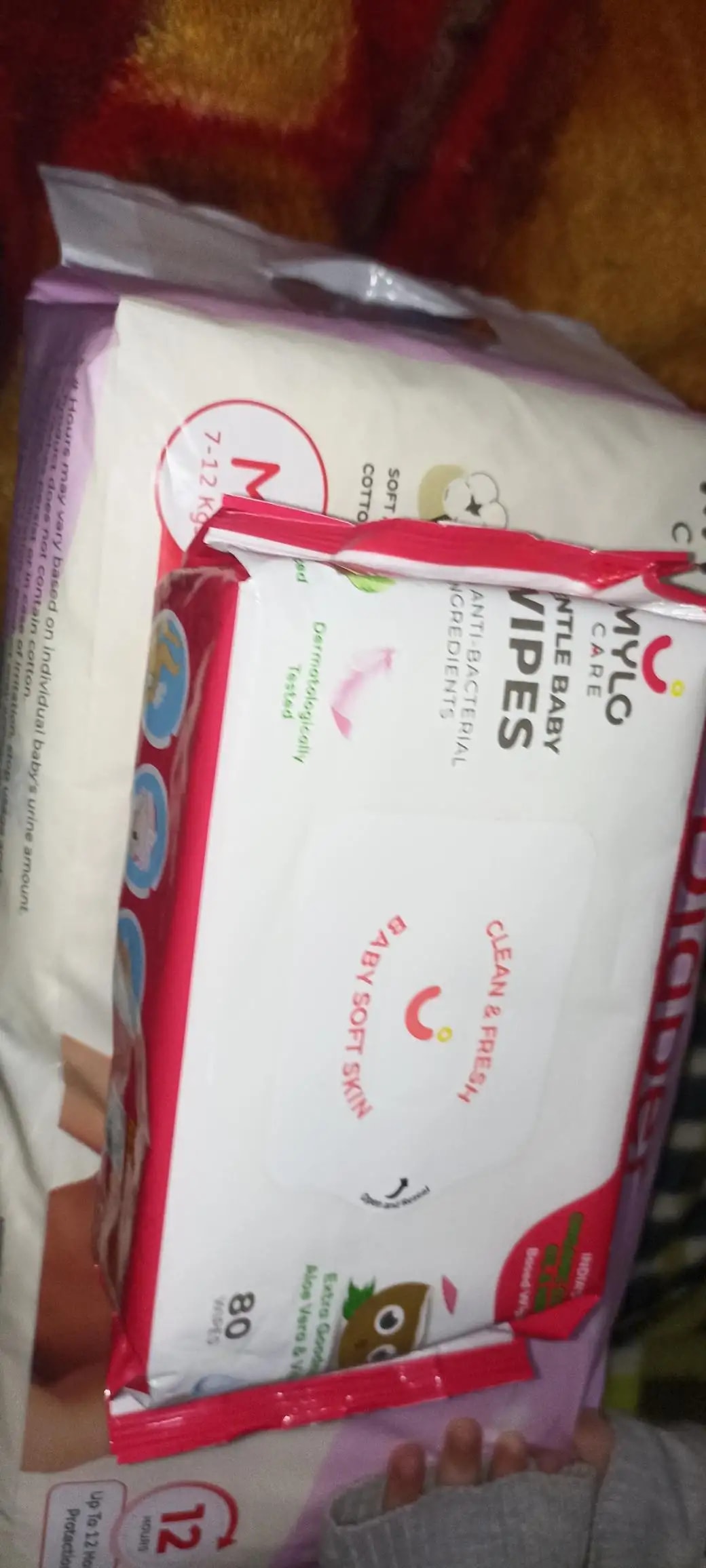 Baby Diaper Pants Small (S) Size 4-8 kgs (42 count) Leak Proof | Lightweight | Rash Free | 12 Hours Protection | ADL Technology (Pack of 1)