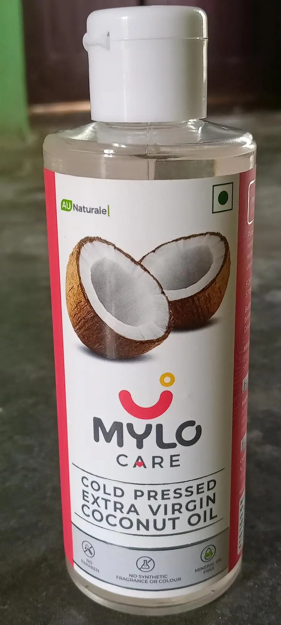 Cold Pressed Extra Virgin Coconut Oil for Skin & Hair - Nourishes Skin Deeply | Reduces Dandruff | Strengthens Hair | Soothes Baby's Rashes - 200 ml