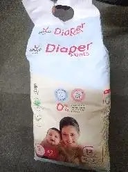 Baby Diaper Pants Small (S) Size 4-8 kgs (42 count) Leak Proof | Lightweight | Rash Free | 12 Hours Protection | ADL Technology (Pack of 1)