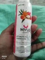 Stretch Marks Oil With Sea Buckthorn, Rosehip, Argan & Coconut Oil | Scars & Stretch Mark Lightening | Natural Skin Care Solution for Pregnant Women - 100ml