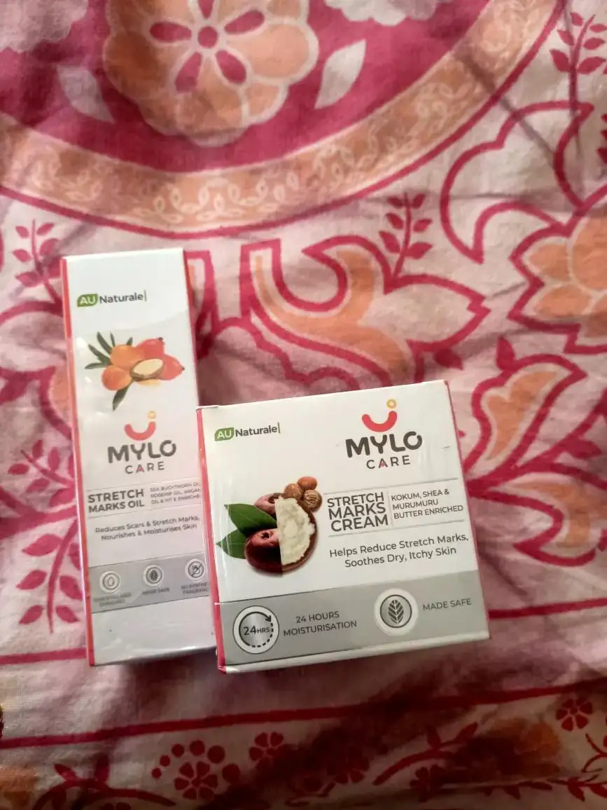 Stretch Marks Kit - Removes Scars | Made with Natural Ingredients | Tightens Skin - (Stretch Mark Oil - 100 ml, Stretch Marks Cream - 100ml)