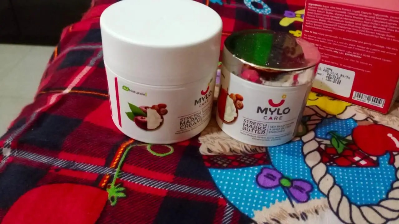 Stretch Marks Kit - Removes Scars | Made with Natural Ingredients | Tightens Skin - (Stretch Mark Oil - 100 ml, Stretch Marks Cream - 100ml)