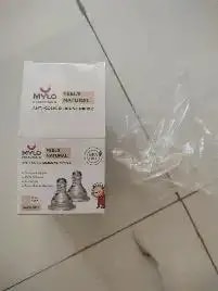 Feels Natural Anti Colic Slow (S) Flow Grooved Baby Nipple | BPA Free | Breast-Like Nipple | Food Grade Material | Wide Base for Better Latch | Can be Sterilized | Microwave Safe | Fits Most Standard Bottles - Pack of 2