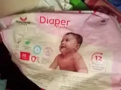 Baby Diaper Pants Small (S) Size 4-8 kgs (42 count) Leak Proof | Lightweight | Rash Free | 12 Hours Protection | ADL Technology (Pack of 1)