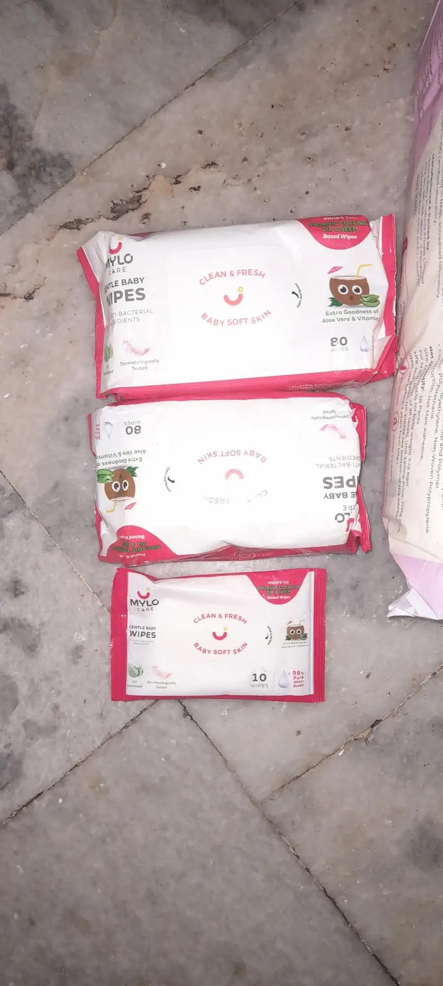 Super Saver Combo - Baby Diaper Pants Medium (M) 7-8 kgs - (76 count) Leak Proof + Extra Virgin Coconut Oil (200ml)