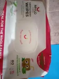 Gentle Baby Wipes With Lid - Organic Coconut Oil, Neem, Aloe Vera and Vitamin E | 98% Pure Water | Dermatologically Tested (Pack of 3) - 72 Wipes Per Pack