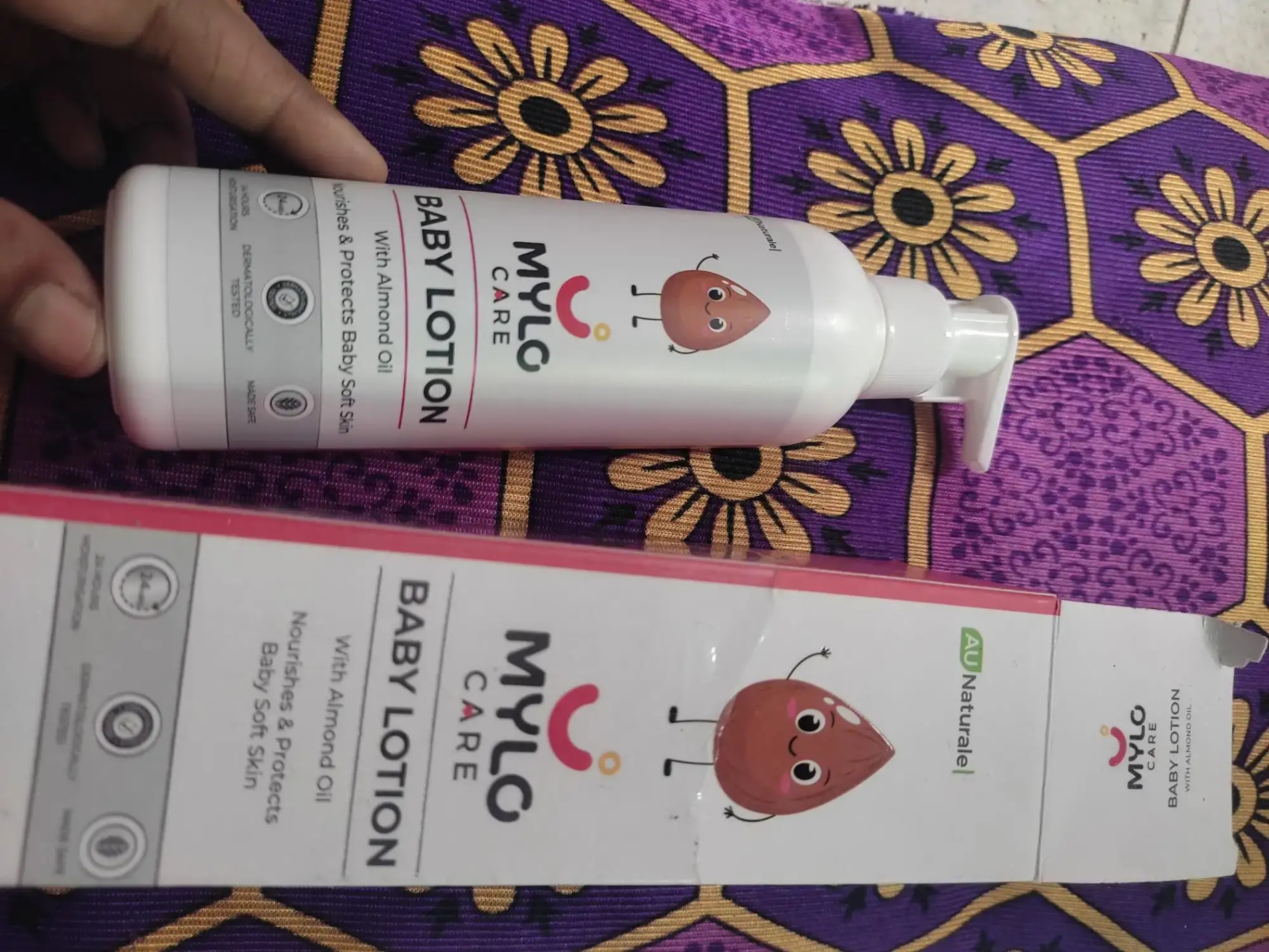 Baby Lotion for Kids | Made Safe Certified | Dermatologically Tested | Long Lasting 24 Hours Moisturisation | Soothes Dryness - 200 ml
