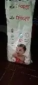 Baby Diaper Pants Small (S) Size 4-8 kgs (42 count) Leak Proof | Lightweight | Rash Free | 12 Hours Protection | ADL Technology (Pack of 1)