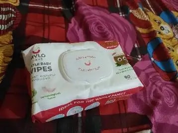 Gentle Baby Wipes With Lid - Organic Coconut Oil, Neem, Aloe Vera and Vitamin E | 98% Pure Water | Dermatologically Tested (Pack of 3) - 72 Wipes Per Pack